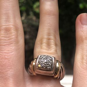 David Yurman pave ring - size 5.25/5.50